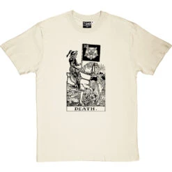 Death Tarot T-Shirt -ThinkWear Collective Sales death tarot tshirt 1 naturaltshirt