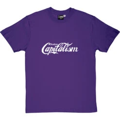 Destroy Capitalism T-Shirt -ThinkWear Collective Sales destroy capitalism tshirt 2 purpletshirt