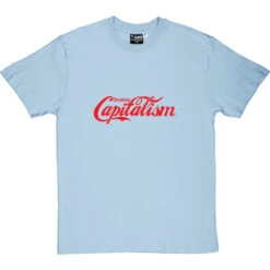 Destroy Capitalism T-Shirt -ThinkWear Collective Sales destroy capitalism tshirt 5 skybluetshirt