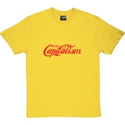 Destroy Capitalism T-Shirt -ThinkWear Collective Sales destroy capitalism tshirt 5 yellowtshirt