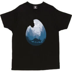 Dino Egg T-Shirt -ThinkWear Collective Sales dino egg tshirt black mens v neck tshirt