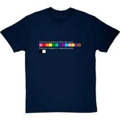 Diversity Of Gender Vs Diversity Of Opinion T-Shirt -ThinkWear Collective Sales diversity gender vs opinion tshirt 2 navybluetshirt
