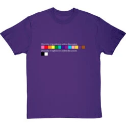 Diversity Of Gender Vs Diversity Of Opinion T-Shirt -ThinkWear Collective Sales diversity gender vs opinion tshirt 2 purpletshirt
