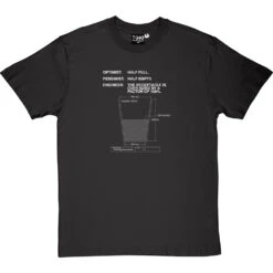 Drinking Receptacle T-Shirt -ThinkWear Collective Sales drinking receptacle tshirt 2 charcoaltshirt