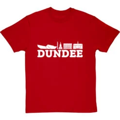 Dundee Landmarks T-Shirt 39 Dundee Landmarks T-Shirt -ThinkWear Collective Sales dundee landmarks tshirt 2 redtshirt