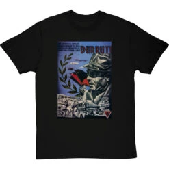 Durruti Poster T-Shirt -ThinkWear Collective Sales durruti poster tshirt blacktshirt