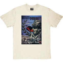 Durruti Poster T-Shirt -ThinkWear Collective Sales durruti poster tshirt naturaltshirt
