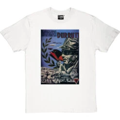 Durruti Poster T-Shirt -ThinkWear Collective Sales durruti poster tshirt whitetshirt