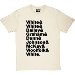 Earth, Wind And Fire Line-Up T-Shirt -ThinkWear Collective Sales earth wind and fire tshirt 1 naturaltshirt