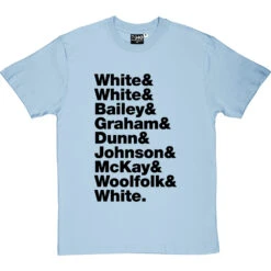 Earth, Wind And Fire Line-Up T-Shirt -ThinkWear Collective Sales earth wind and fire tshirt 1 skybluetshirt