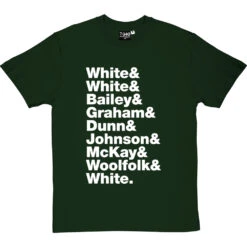 Earth, Wind And Fire Line-Up T-Shirt -ThinkWear Collective Sales earth wind and fire tshirt 2 bottlegreentshirt