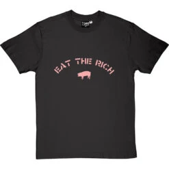 Eat The Rich T-Shirt -ThinkWear Collective Sales eattherich charcoaltshirt