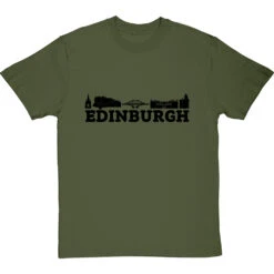 Edinburgh Landmarks T-Shirt 32 Edinburgh Landmarks T-Shirt -ThinkWear Collective Sales edinburgh landmarks tshirt 1 olivetshirt