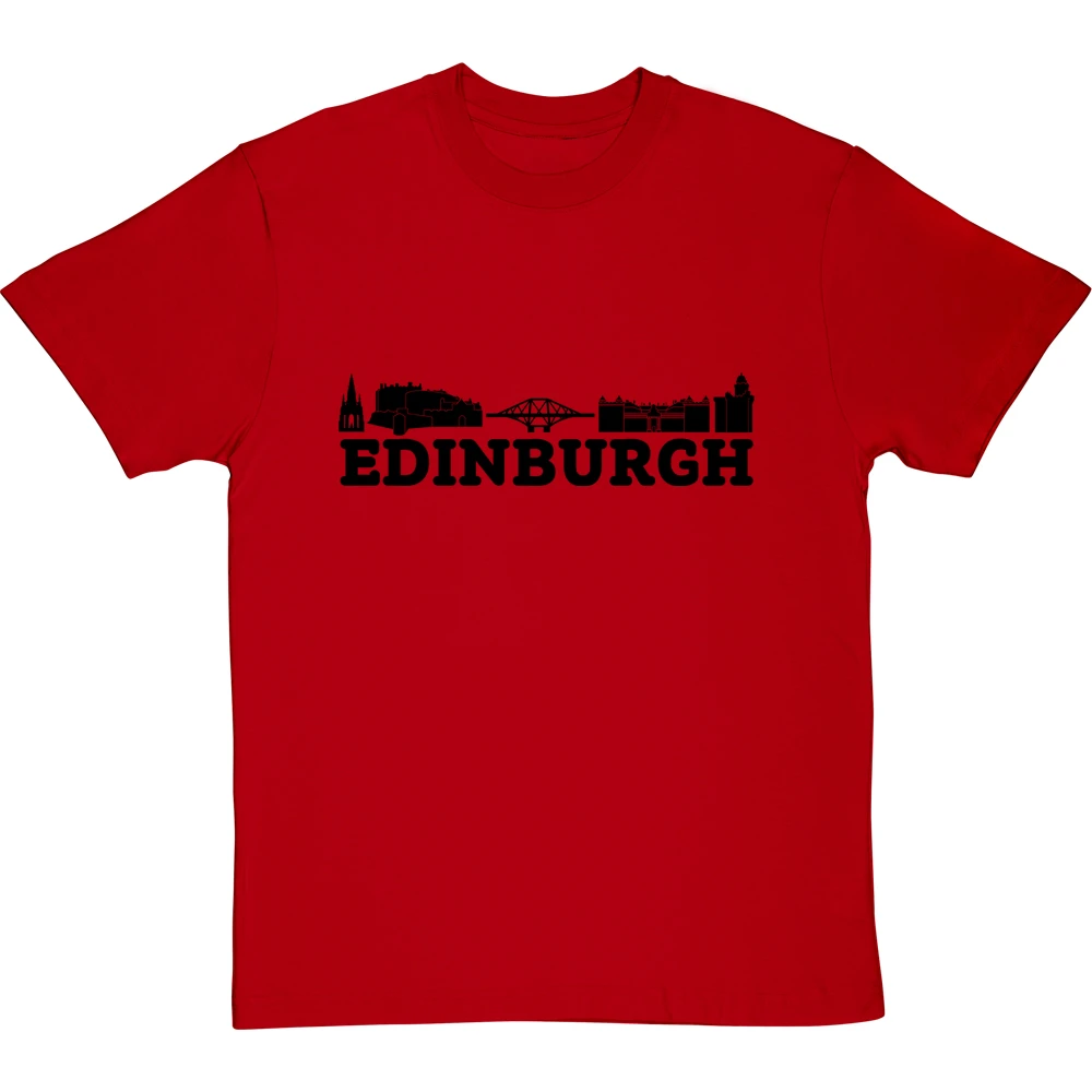 Edinburgh Landmarks T-Shirt 17 Edinburgh Landmarks T-Shirt - Image 17