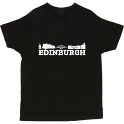 Edinburgh Landmarks T-Shirt 24 Edinburgh Landmarks T-Shirt -ThinkWear Collective Sales edinburgh landmarks tshirt 2 black mens v neck tshirt