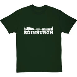 Edinburgh Landmarks T-Shirt 30 Edinburgh Landmarks T-Shirt -ThinkWear Collective Sales edinburgh landmarks tshirt 2 bottlegreentshirt