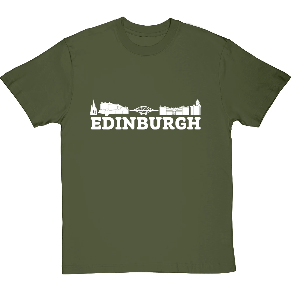 Edinburgh Landmarks T-Shirt 7 Edinburgh Landmarks T-Shirt - Image 7