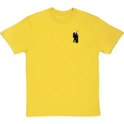 Eurythmics (Pocket Print) T-Shirt -ThinkWear Collective Sales eurythmics pocket print tshirt yellowtshirt