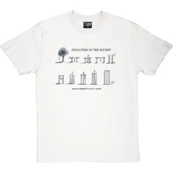 Evolution Of The Wicket T-Shirt -ThinkWear Collective Sales evolution of the wicket tshirt whitetshirt