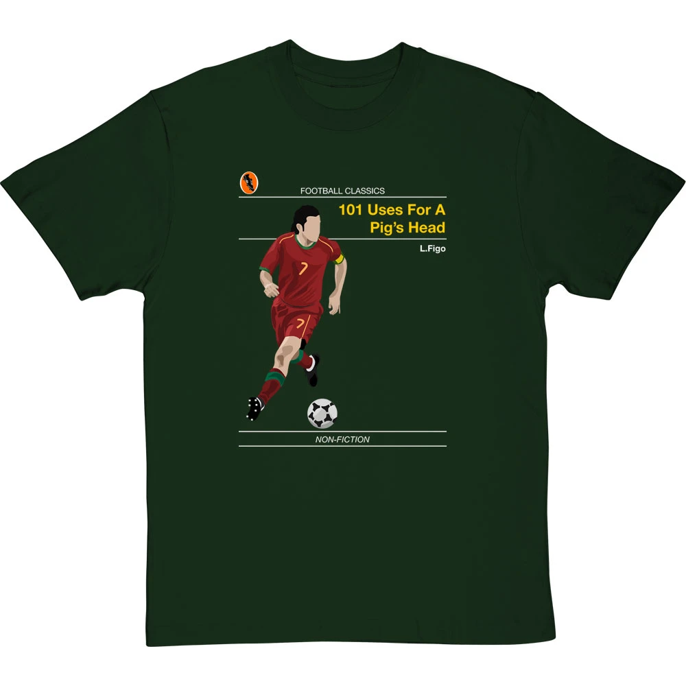 Football Classics: 101 Uses For A Pig's Head By Luis Figo T-Shirt 3 Football Classics: 101 Uses For A Pig's Head By Luis Figo T-Shirt - Image 3