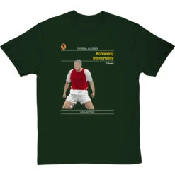 Football Classics: Achieving Immortality By Thierry Henry T-Shirt -ThinkWear Collective Sales football classics achieving immortality tshirt bottlegreentshirt