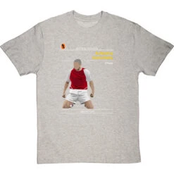 Football Classics: Achieving Immortality By Thierry Henry T-Shirt -ThinkWear Collective Sales football classics achieving immortality tshirt lightoxfordtshirt