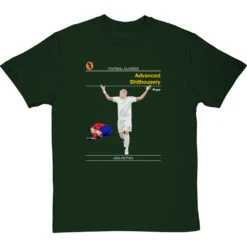 Football Classics: Advanced Shithousery By Pepe T-Shirt -ThinkWear Collective Sales football classics advanced shithousery tshirt bottlegreentshirt