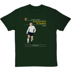 Football Classics: An Expert's Guide To Captaincy By Bobby Moore T-Shirt -ThinkWear Collective Sales football classics an experts guide to captaincy tshirt bottlegreentshirt