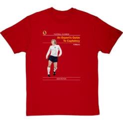 Football Classics: An Expert's Guide To Captaincy By Bobby Moore T-Shirt -ThinkWear Collective Sales football classics an experts guide to captaincy tshirt redtshirt
