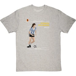 Football Classics: El Matador By Mario Kempes T-Shirt -ThinkWear Collective Sales football classics el matador tshirt lightoxfordtshirt