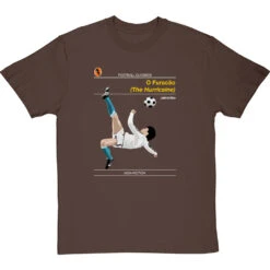 Football Classics: O Furacão By Jairzinho T-Shirt -ThinkWear Collective Sales football classics o furacao tshirt hazelnuttshirt