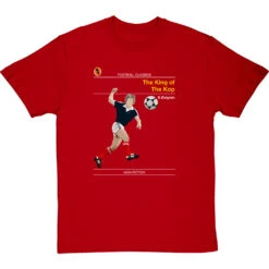 Football Classics: The King Of The Kop By Kenny Dalglish T-Shirt -ThinkWear Collective Sales football classics the king of the kop tshirt redtshirt