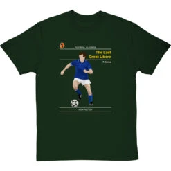 Football Classics: The Last Great Libero By Franco Baresi T-Shirt -ThinkWear Collective Sales football classics the last great libero tshirt bottlegreentshirt