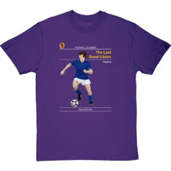 Football Classics: The Last Great Libero By Franco Baresi T-Shirt -ThinkWear Collective Sales football classics the last great libero tshirt purpletshirt