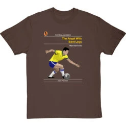 Football Classics: The Angel With Bent Legs By Garrincha T-Shirt -ThinkWear Collective Sales football classics the little bird tshirt hazelnuttshirt