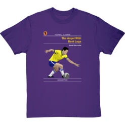 Football Classics: The Angel With Bent Legs By Garrincha T-Shirt -ThinkWear Collective Sales football classics the little bird tshirt purpletshirt