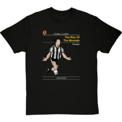 Football Classics: The Rise Of The Messiah By Kevin Keegan T-Shirt -ThinkWear Collective Sales football classics the rise of the messiah tshirt blacktshirt