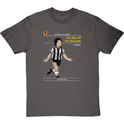 Football Classics: The Rise Of The Messiah By Kevin Keegan T-Shirt -ThinkWear Collective Sales football classics the rise of the messiah tshirt charcoaltshirt