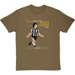 Football Classics: The Rise Of The Messiah By Kevin Keegan T-Shirt -ThinkWear Collective Sales football classics the rise of the messiah tshirt olivetshirt
