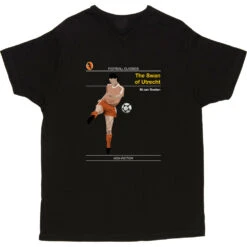Football Classics: The Swan Of Utrecht By Marco Van Basten T-Shirt -ThinkWear Collective Sales football classics the swan of utrecht tshirt black mens v neck tshirt