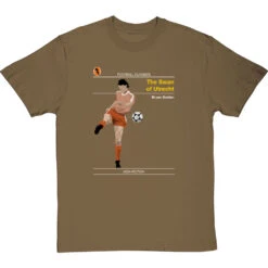Football Classics: The Swan Of Utrecht By Marco Van Basten T-Shirt -ThinkWear Collective Sales football classics the swan of utrecht tshirt olivetshirt