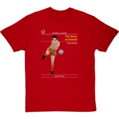Football Classics: The Swan Of Utrecht By Marco Van Basten T-Shirt -ThinkWear Collective Sales football classics the swan of utrecht tshirt redtshirt