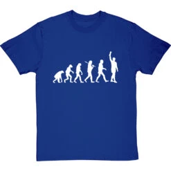 Evolution Of Football (Bobby Moore) T-Shirt -ThinkWear Collective Sales football evolution bobby moore tshirt 2 royalbluetshirt