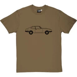 Ford Capri T-Shirt 26 Ford Capri T-Shirt -ThinkWear Collective Sales ford capri tshirt 1 olivetshirt