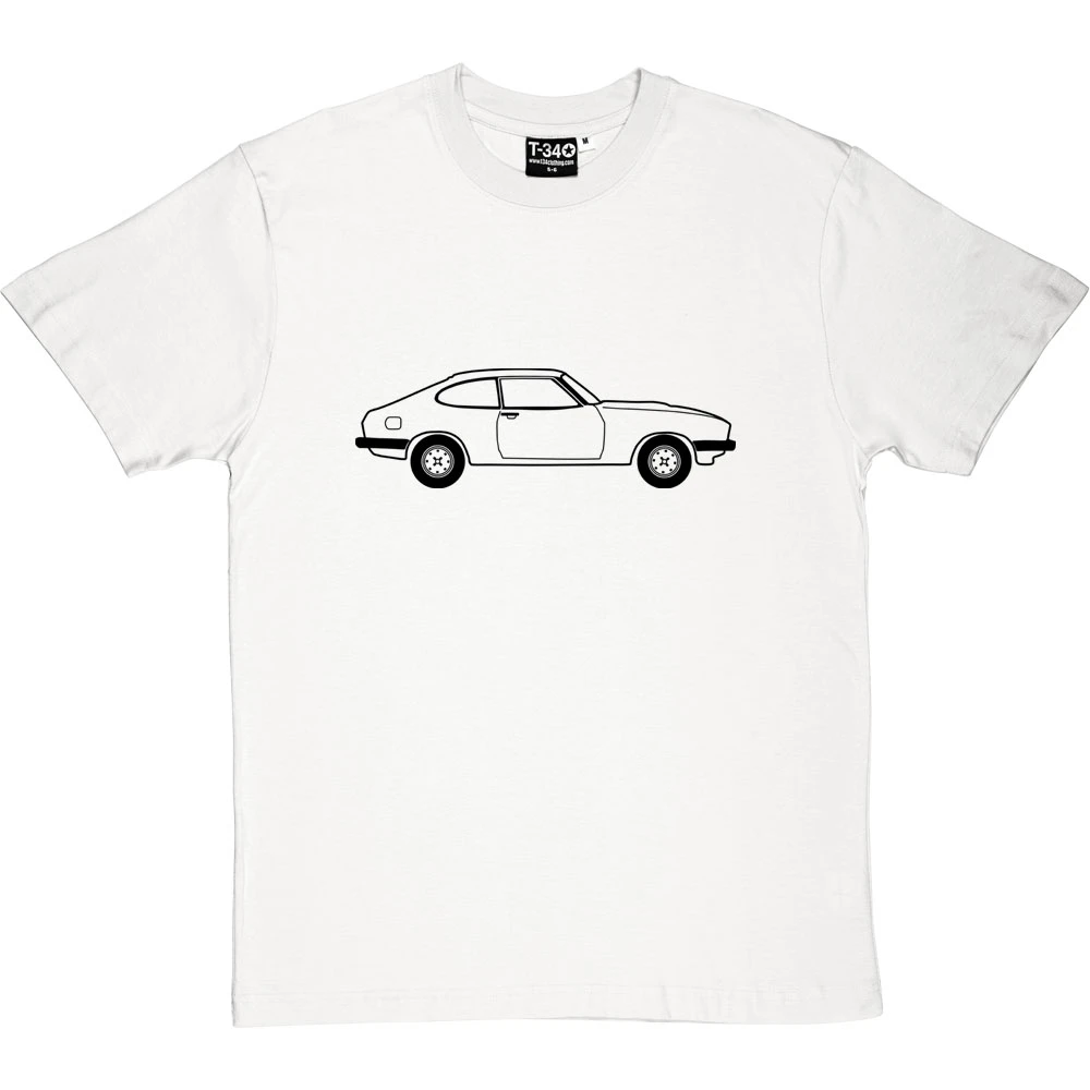 Ford Capri T-Shirt 4 Ford Capri T-Shirt - Image 4
