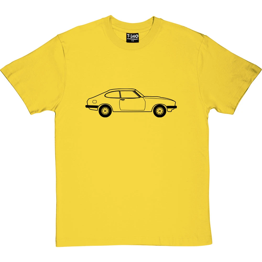 Ford Capri T-Shirt 5 Ford Capri T-Shirt - Image 5