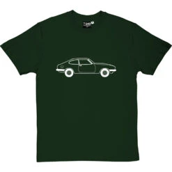 Ford Capri T-Shirt 38 Ford Capri T-Shirt -ThinkWear Collective Sales ford capri tshirt 2 bottlegreentshirt
