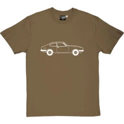 Ford Capri T-Shirt 34 Ford Capri T-Shirt -ThinkWear Collective Sales ford capri tshirt 2 olivetshirt