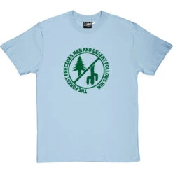 Forest Precedes Man, Desert Follows Him T-Shirt -ThinkWear Collective Sales forest precedes man tshirt 14 skybluetshirt