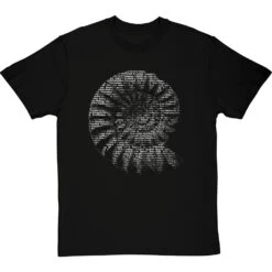 Typographic Fossil T-Shirt -ThinkWear Collective Sales fossil tshirt 178 blacktshirt